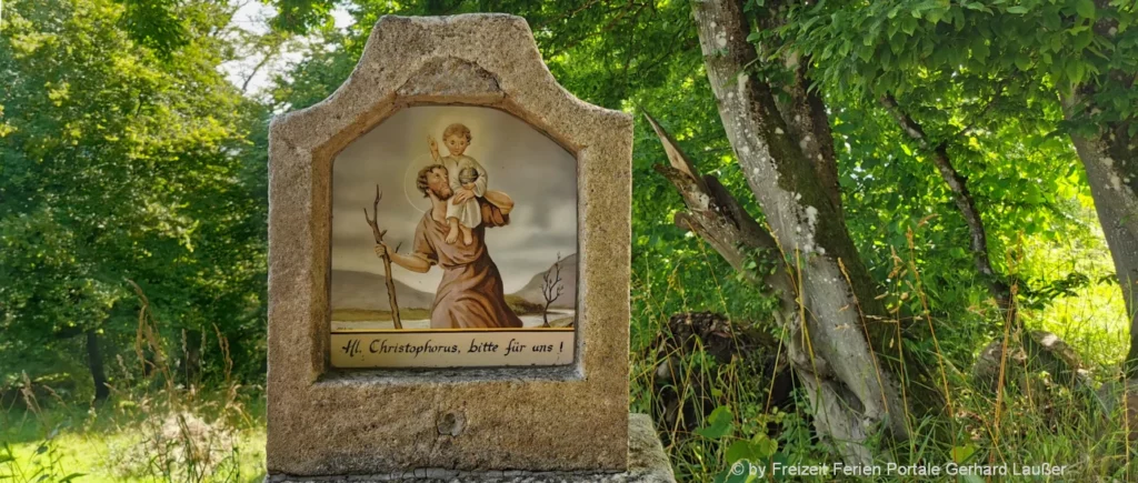 Kreuzweg Heiliger Christopherus bitte für uns Klassische Berühmte Zitate über den Glauben an Christus